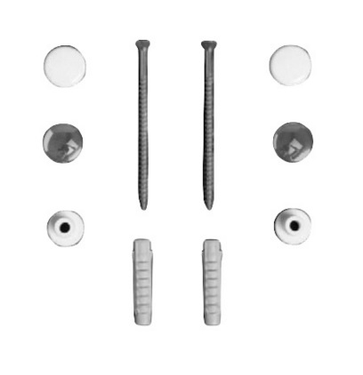 Крепеж к полу для унитаза Simas Arcade F 90 Cr