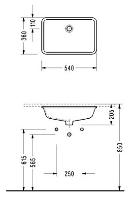 Раковина Serel 0561