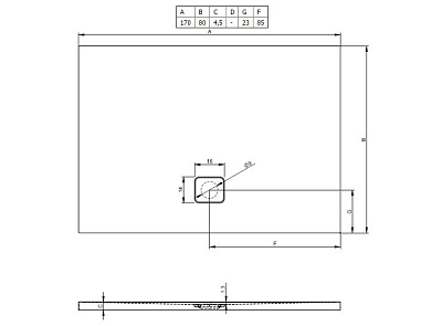 Поддон для душа Riho Basel 411