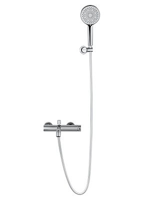 Смеситель для ванны с душем WONZON & WOGHAND STICK, Хром WW-88639017-CR