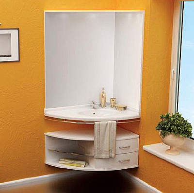 Зеркало Aquanet Корнер 80 R