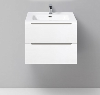 Тумба с раковиной BelBagno Bianco Lucido ETNA-600
