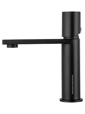 Смеситель для раковины WONZON & WOGHAND, Черный матовый WW-101-MB