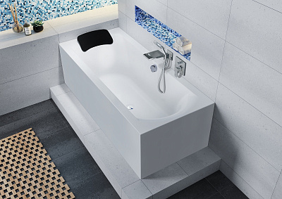 Акриловая ванна RIHO Linares Plug & Play R 180