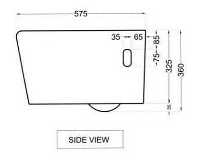 Унитаз подвесной Jaquar Aria ARS-WHT-39951