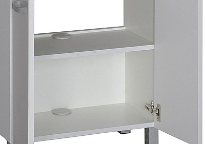 Тумба с раковиной Aquanet Глория 60 белая