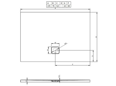 Поддон для душа Riho Basel 423