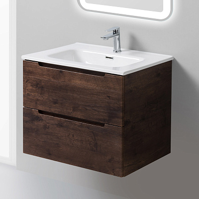 Тумба с раковиной BelBagno Rovere Moro ETNA-600