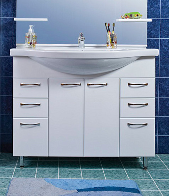 Раковина Santek Эльбрус 80 WH109653 полувстраиваемая