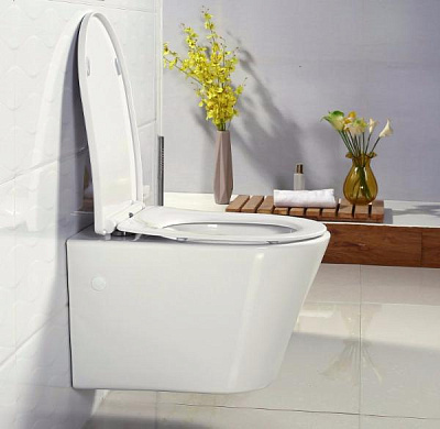 Чаша для унитаза подвесного BelBagno Flay-r BB506CH