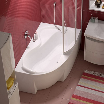 Акриловая ванна RAVAK Rosa 95 R 150 см