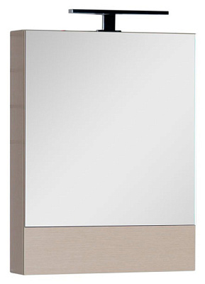 Зеркало-шкаф Aquanet Нота 58 камерино светлый дуб