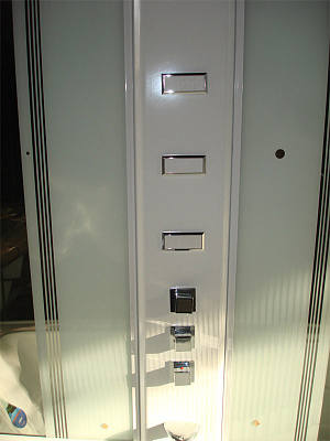 Душевой бокс Triton Альфа (стекло с мат. вставками)