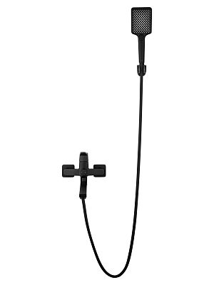 Смеситель для ванны WONZON & WOGHAND FLEX, Черный матовый WW-639906-MB