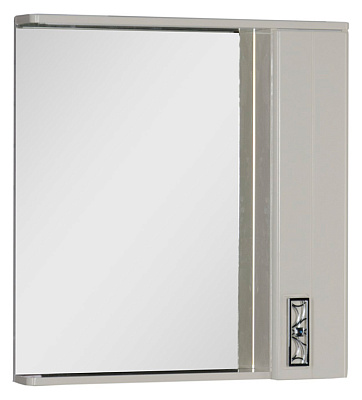 Зеркало-шкаф Aquanet Паллада 80 слоновая кость