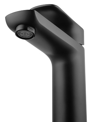 Смеситель для раковины WONZON & WOGHAND Line, Черный матовый WW-A40732-MB