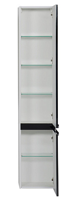 Шкаф-пенал Aquanet Тиволи черный