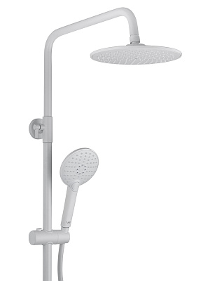 Душевая система WONZON & WOGHAND CLICK, Белый матовый WW-N3S962-MW