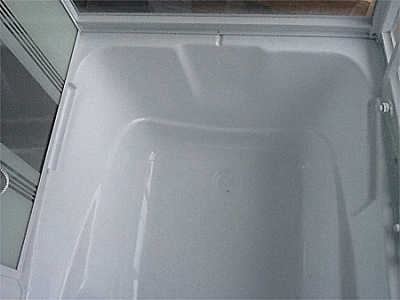 Душевой бокс Triton Альфа (стекло с мат. вставками)