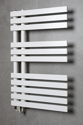 Полотенцесушитель электрический сухой Boheme VENTURO MATT WHITE 723-MW
