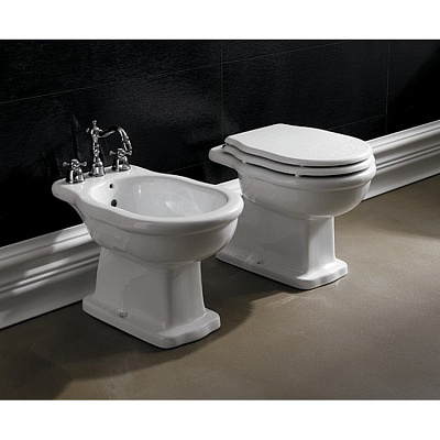 Унитаз приставной BelBagno Boheme BB115CB/BB115SCM-CRM