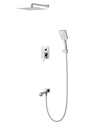Душевая система встраиваемая WONZON & WOGHAND FLEX, Хром WW-88939072-CR
