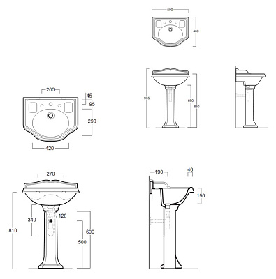 Раковина Simas Arcade AR814