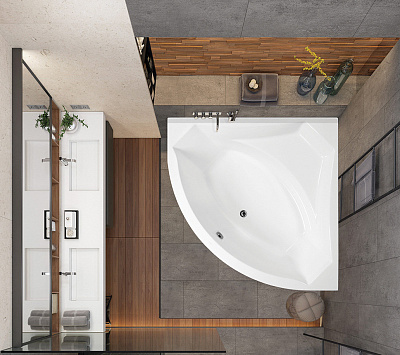 Акриловая ванна VAGNERPLAST Veronela (140x140x45)