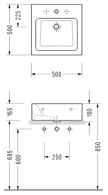 Раковина Serel 2042