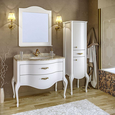 Зеркало-шкаф Ellen plus 70 M bianco (белый)