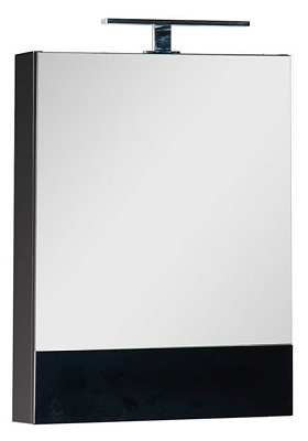 Зеркало-шкаф Aquanet Нота 58 камерино черный