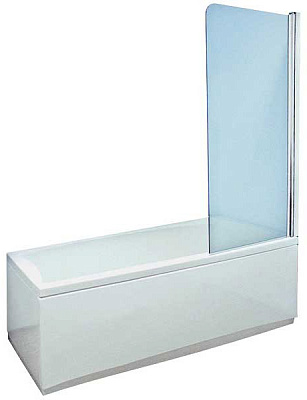 Шторка на ванну Aquanet AQ1 Cariba (R) узорчатое стекло