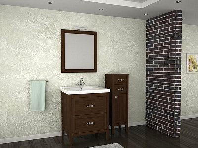 Тумба ASB-Mebel Римини 30 бук тироль