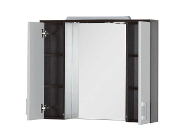 Зеркало-шкаф Aquanet Тиана 90 венге