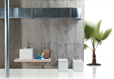 Биде напольное Simas Frozen FZ 04