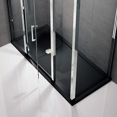 Поддон для душа Novellini Olympic Plus 120x80 см Black