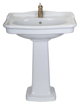 Раковина с пьедесталом (колонной) Tiffany World Bristol