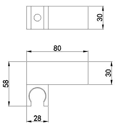 Настенный держатель WONZON & WOGHAND, Хром WW-994220-CR