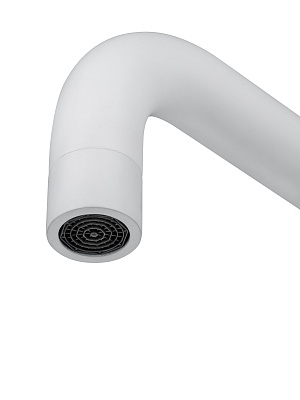Смеситель для кухни WONZON & WOGHAND, Белый матовый WW-L1006-MW