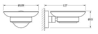 Мыльница Artwelle Harmonie HAR 014