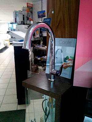 Смеситель Jacob Delafon Sensate E72218-B7-CP для кухонной мойки