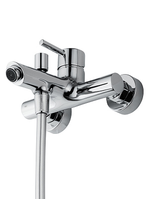 Смеситель для ванны с душем WONZON & WOGHAND SOLO, Хром WW-639032-1-CR