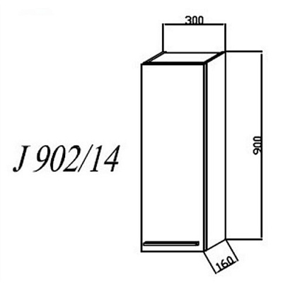 Шкаф Kolpa San Jolie J902/14 WH/WH