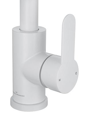 Смеситель для кухни WONZON & WOGHAND, Белый матовый WW-AE4554-MW