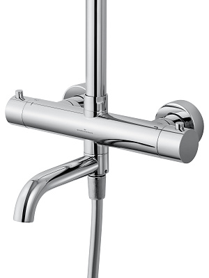 Душевая система с термостатом WONZON & WOGHAND STICK, Хром WW-88739903-CR