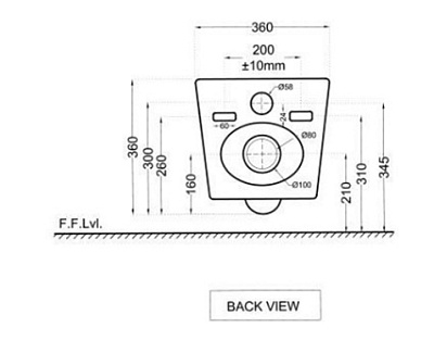 Унитаз подвесной Jaquar Aria ARS-WHT-39951