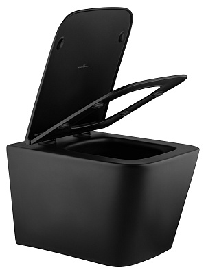 Сиденье для унитаза WONZON & WOGHAND, Черный матовый WW-S2216-MB