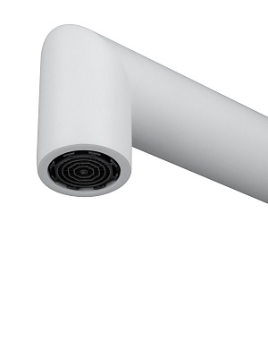 Смеситель для кухни WONZON & WOGHAND, Белый матовый WW-L1005-MW