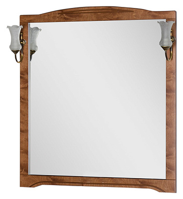 Зеркало Aquanet Луис 100 NEW темный орех