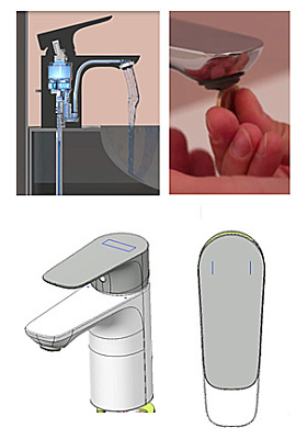 Смеситель Jacob Delafon Aleo E72277-CP для раковины